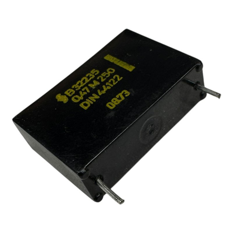 B32235 Siemens Metalized Plastic Capacitor 0.47UF 250V 27x18x8mm